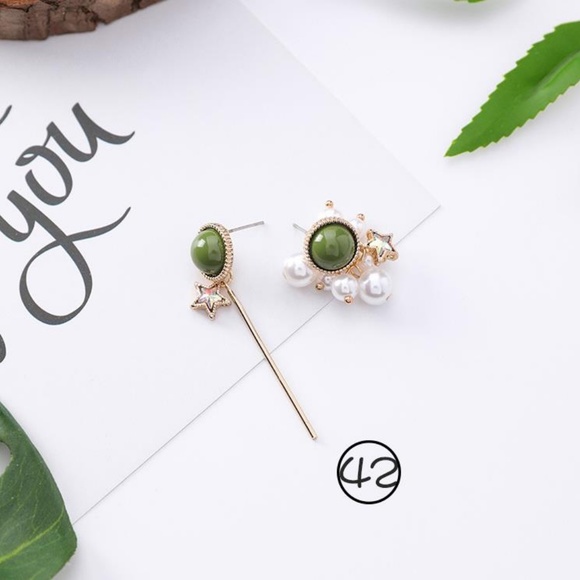 Unique Zone Jewelry - ❤️️NEW UNIQUE Pearl Star Handmade Earrings G19